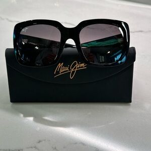 Maui Jim, Two Steps 55mm Square Sunglasses